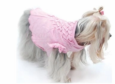Think in Pink Hand-Smocked Tee