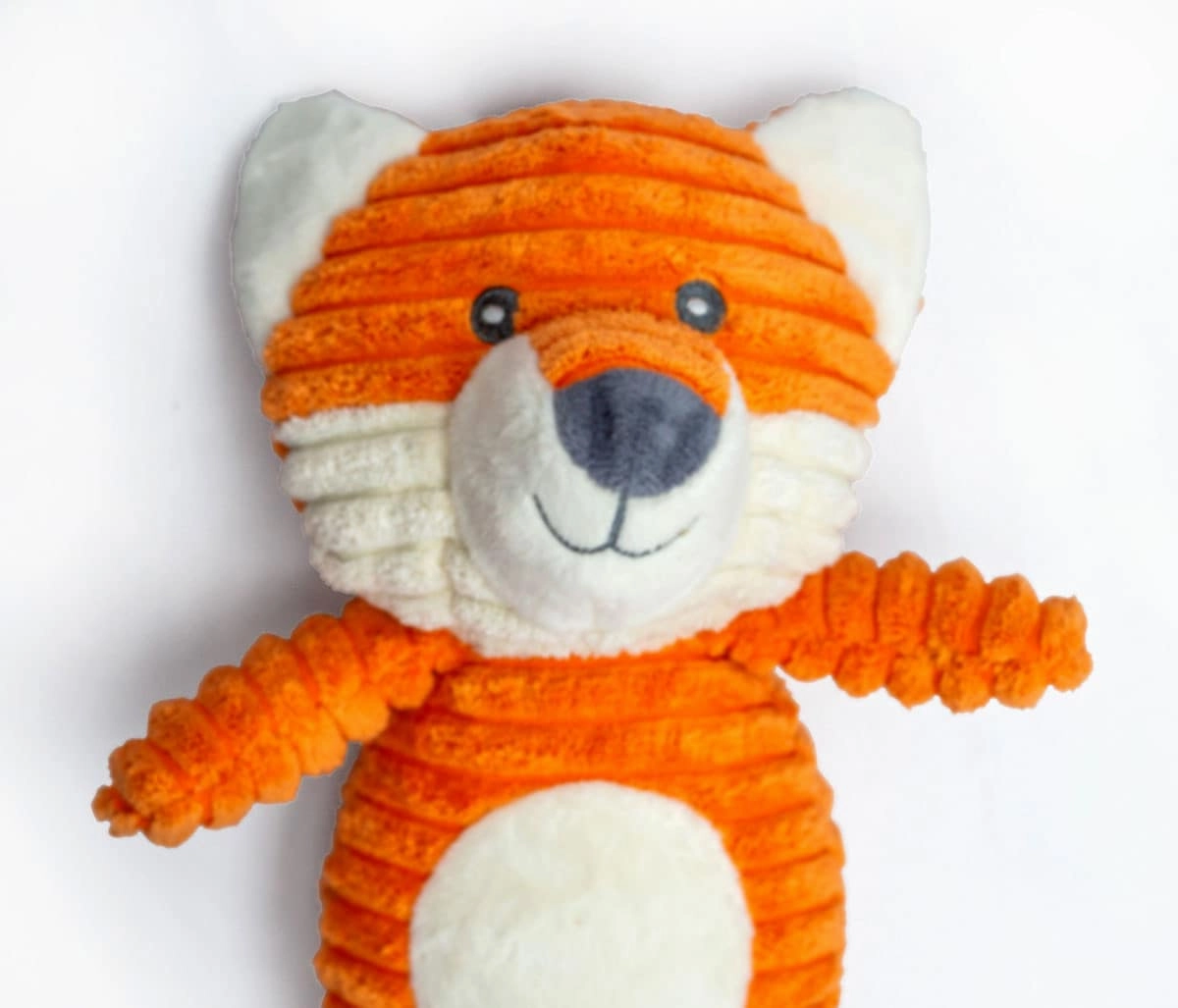 ThoozyPet Tuff & Cuddly Fox Plush Dog Toy