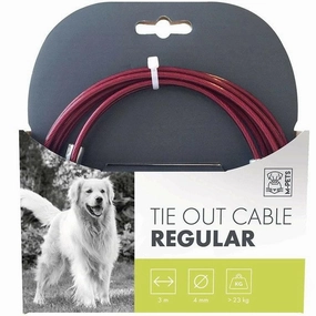 TIE OUT CABLE REGULAR - 920LB-4.5M ORANGE