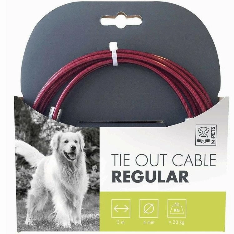 TIE OUT CABLE REGULAR - 920LB-4.5M ORANGE