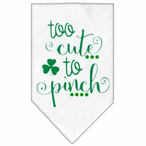 Too Cute to Pinch Screen Print Bandana in Many Colors