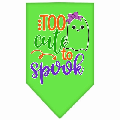 Too Cute to Spook-Girly Ghost Screen Print Bandana in Many Colors