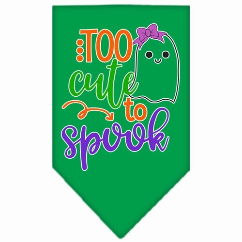 Too Cute to Spook-Girly Ghost Screen Print Bandana in Many Colors