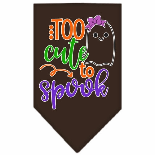 Too Cute to Spook-Girly Ghost Screen Print Bandana in Many Colors