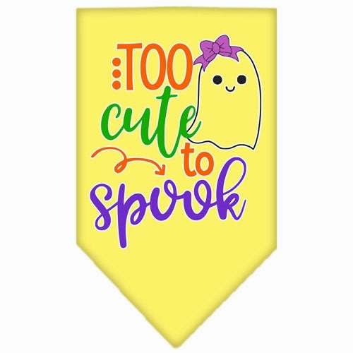 Too Cute to Spook-Girly Ghost Screen Print Bandana in Many Colors