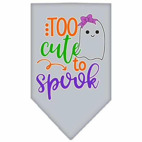 Too Cute to Spook-Girly Ghost Screen Print Bandana in Many Colors