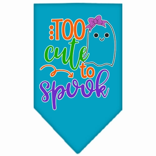 Too Cute to Spook-Girly Ghost Screen Print Bandana in Many Colors