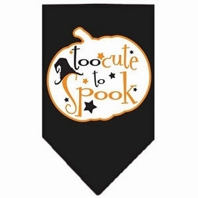 Too Cute to Spook Screen Print Bandana in Many Colors