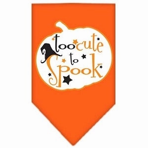 Too Cute to Spook Screen Print Bandana in Many Colors