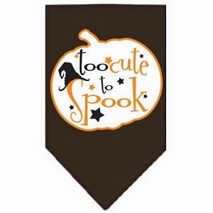 Too Cute to Spook Screen Print Bandana in Many Colors
