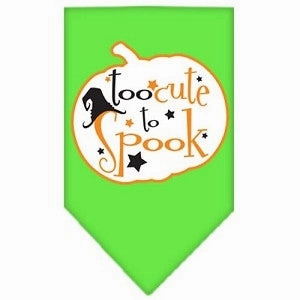 Too Cute to Spook Screen Print Bandana in Many Colors
