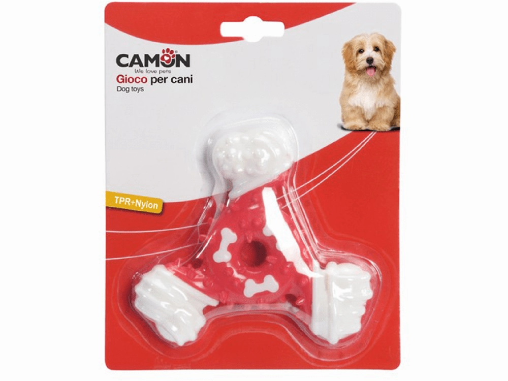 Tpr/Nylon Toy - Dental Fun Triangolosso - 12Cm