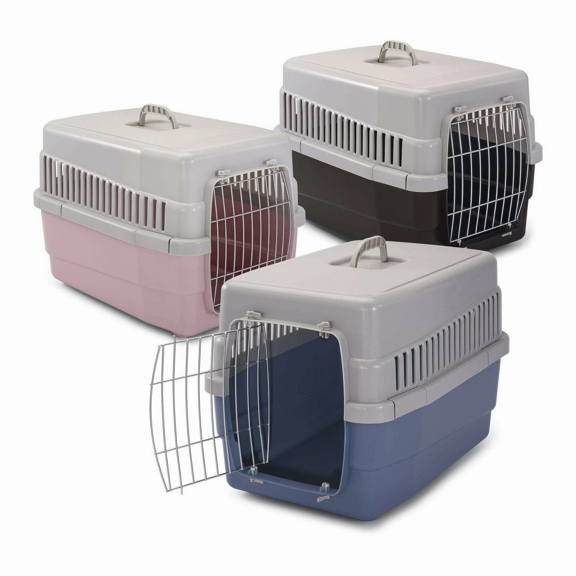 Trasportino Carry 60 Grigio/Blu Scuro