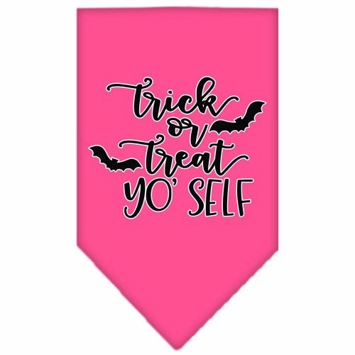 Trick or Treat Yo' Self Screen Print Bandana in Many Colors