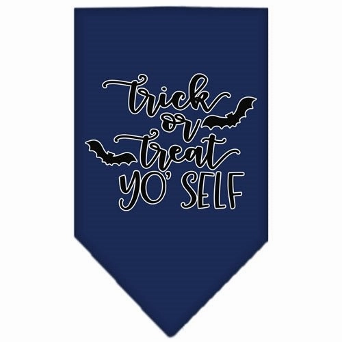 Trick or Treat Yo' Self Screen Print Bandana in Many Colors