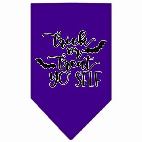 Trick or Treat Yo' Self Screen Print Bandana in Many Colors