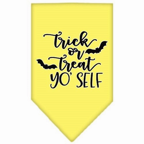 Trick or Treat Yo' Self Screen Print Bandana in Many Colors