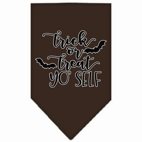 Trick or Treat Yo' Self Screen Print Bandana in Many Colors