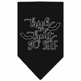 Trick or Treat Yo' Self Screen Print Bandana in Many Colors