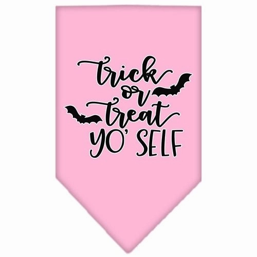 Trick or Treat Yo' Self Screen Print Bandana in Many Colors