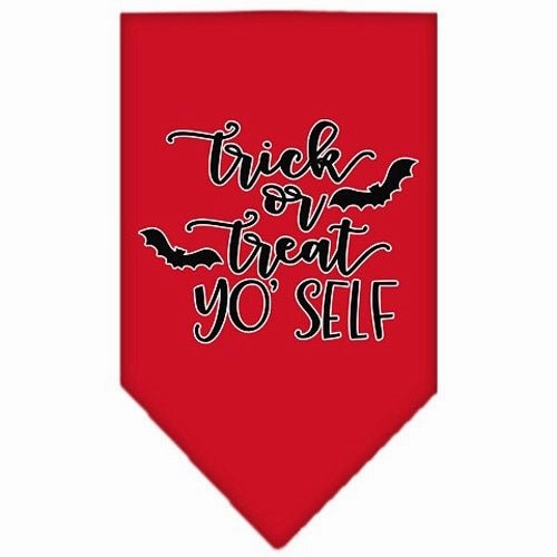Trick or Treat Yo' Self Screen Print Bandana in Many Colors