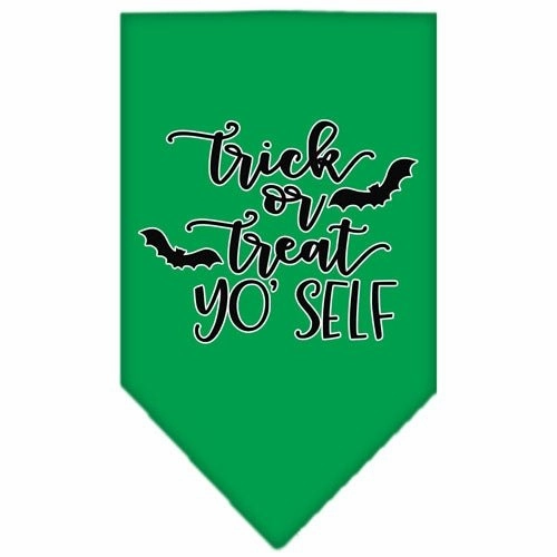 Trick or Treat Yo' Self Screen Print Bandana in Many Colors