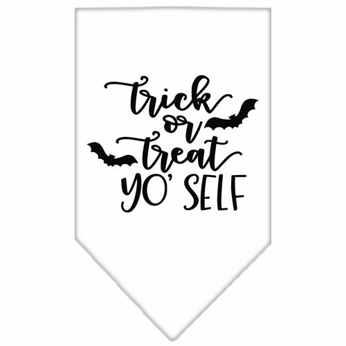 Trick or Treat Yo' Self Screen Print Bandana in Many Colors