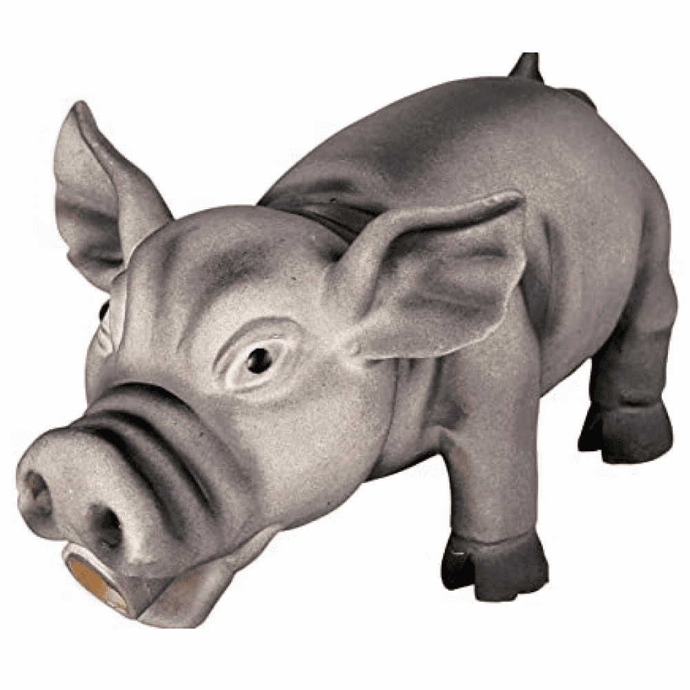 Trixie Pig Animal Sound Latex/Polyester Fleece Toy for Dogs
