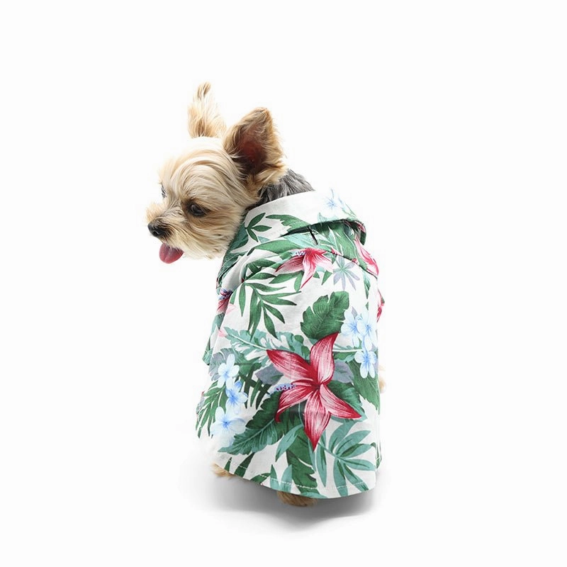 Tropical Island Shirt White