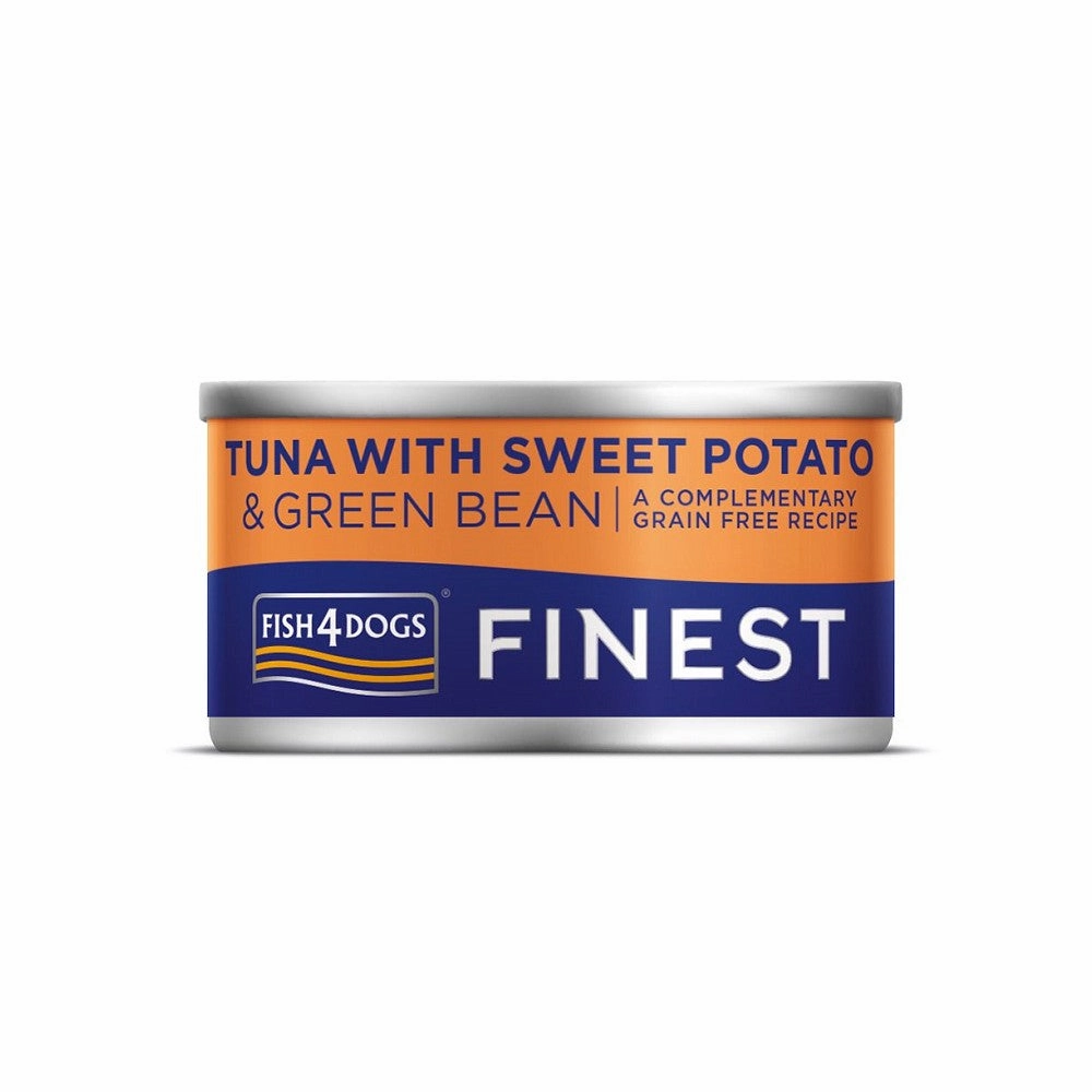 Tuna with Sweet Potato & Green Bean Dog Can