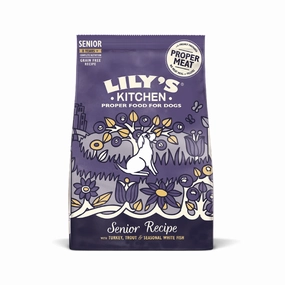 Turkey & Trout Senior Dog Dry Food
