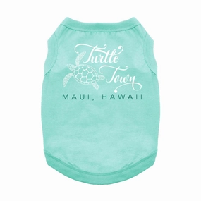 Turtle Town Maui, HI Tank Top - Teal