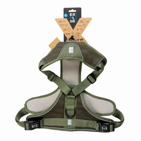 Ultimate Fit No-Pull harness Classic XL - 52-66cm - 71-104cm Undercover green