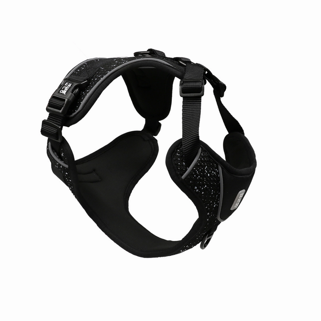 Ultimate Fit No-Pull harness Fashion M - 40-49cm - 49-65cm granite black