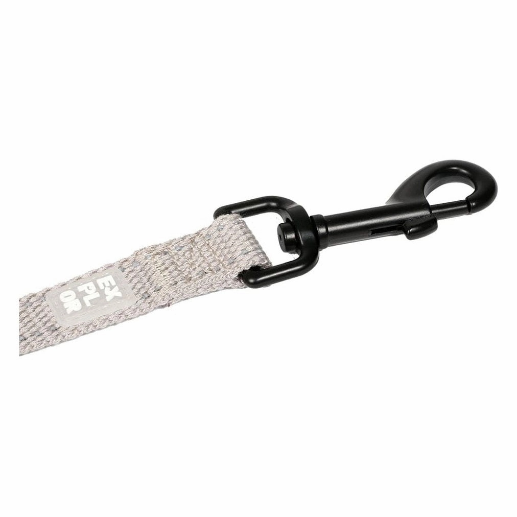 Ultimate fit small dog leash 160cm - 12mm grey