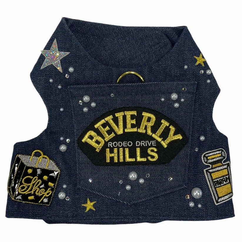 Upcycled Denim Beverly Hills Harness in 2 Colors