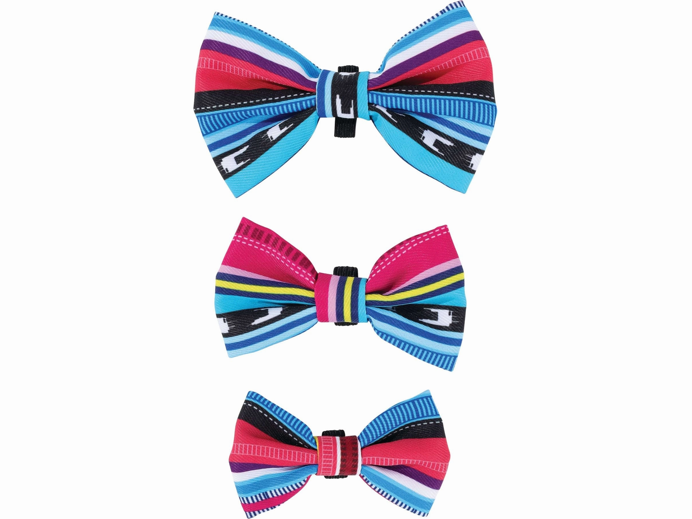 Urban Style Jazz Stripes Bow Tie