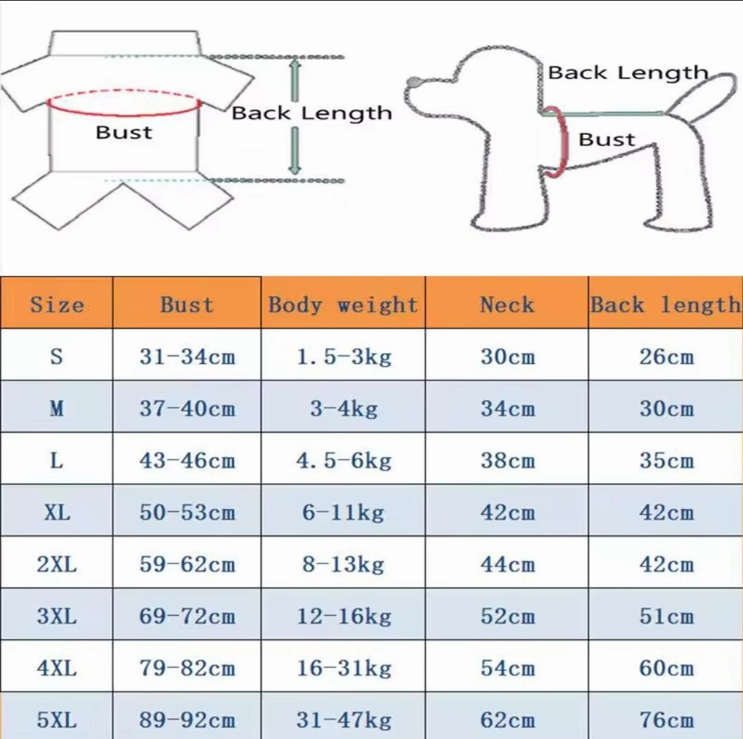 USA Waterproof Dog Coat