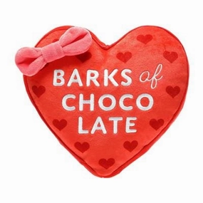 Valentine's Barks of Chocolate Dog Toy