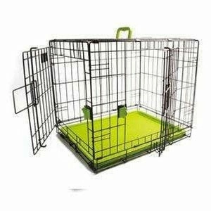 VOYAGER WIRE CRATE - 2 DOORS S, GREEN