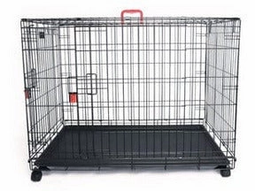 Voyager Wire Crate - 2 Doors With Wheels Patented Securo Lock