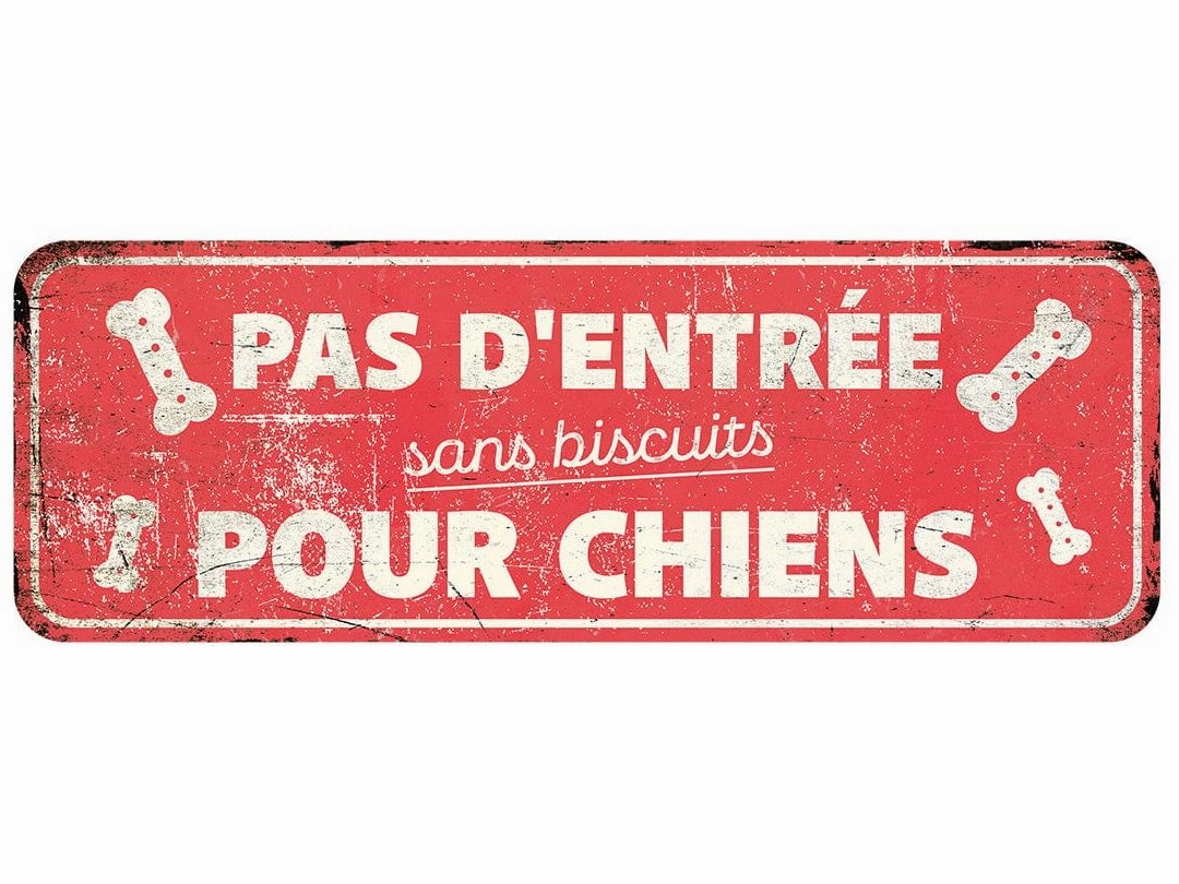 Warning Sign English 40X13X0,3Cm Multicolour
