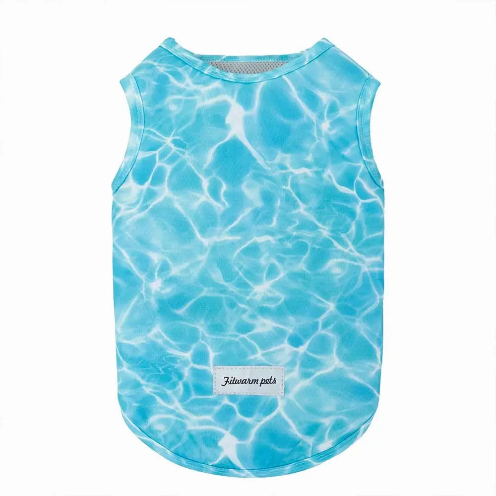 Water Print Dog Cooling Vest