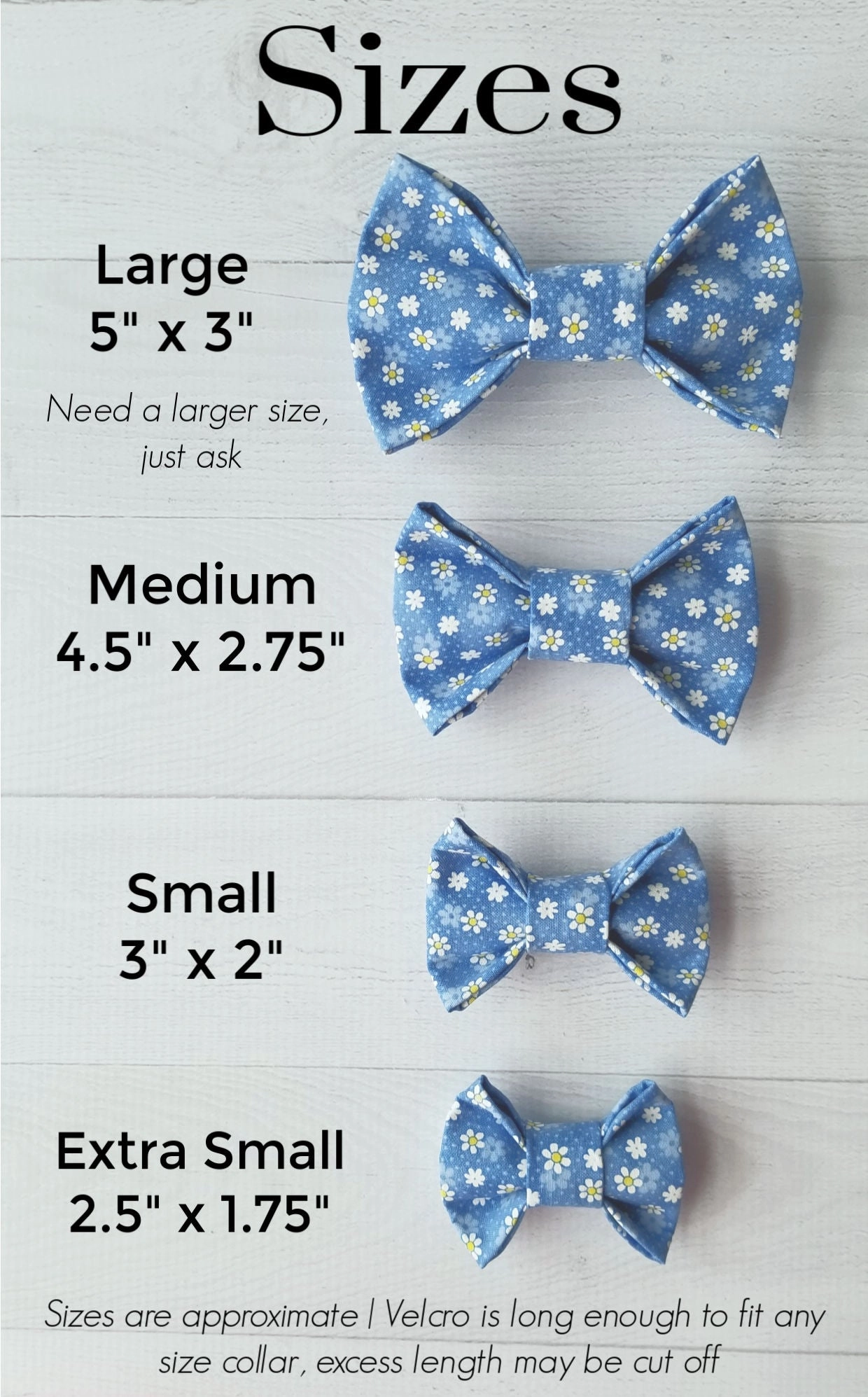 Wedding Best Dog Bow Tie