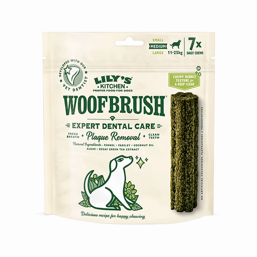 Woofbrush Dental Chew Dog Treats