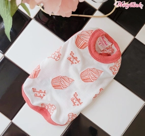 Wooflink BB Loves Cupcake Top - Watermelon