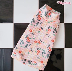 Wooflink Blooming Flowers Top - Pink