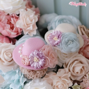 Wooflink Hi Spring Fascinator Hat in 2 Colors