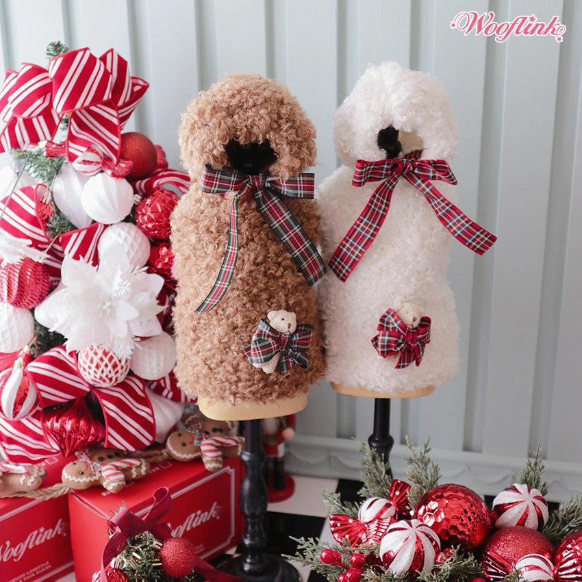 Wooflink Holiday Teddy Hood in 2 Colors