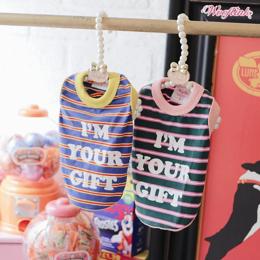 Wooflink I'm Your Gift Top in Pink